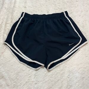 Nike Dri-Fit Athletic Shorts Black and White
